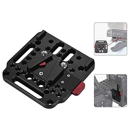 V-Lock Assembly Kit Female V-Dock Male V-Lock Quick Release Plate for V-Mount Battery