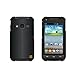 Protective Case For Samsung Galaxy Rugby Pro i547 Slim Two Piece Snap On Case Hard Plastic Rubberize Feel Carbon Fiber
