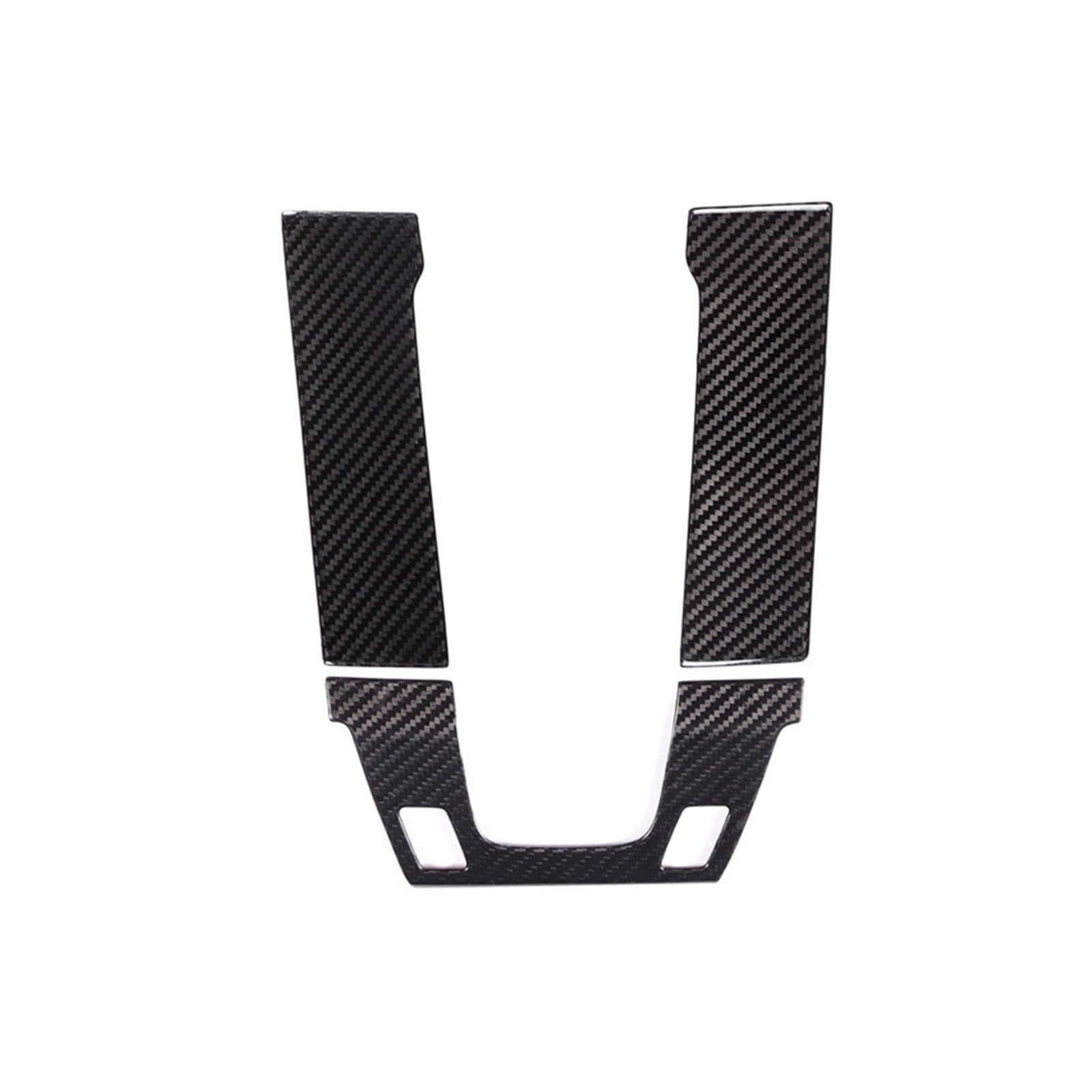 QBKGMEWCA Center Console Seat Adjustment Switch Panel Forged-Look Interior Upgrade Compatible for Porsche 911 2019–2023 Carbon Fiber(Type3)
