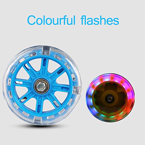 Castor Wheels, ruedas de entrenamiento para bicicleta para niños de 12 a 20 pulgadas, color rojo miniatura 6