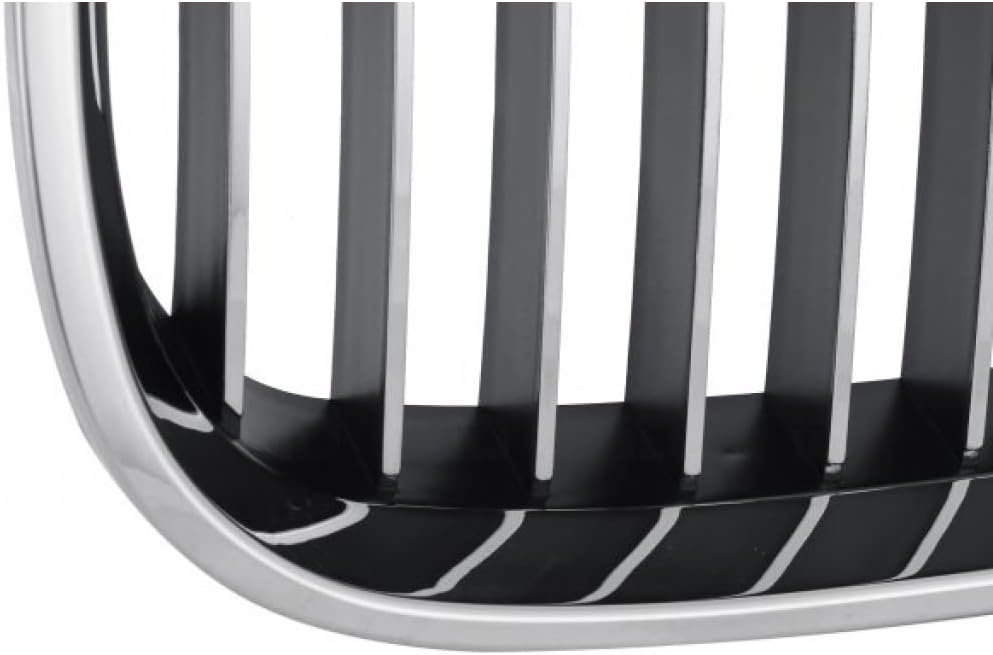 For BMW 328 Series/335i 2007-2010 Grille Driver Side | Chrome | Made of Plastic | Replacement For BM1200184 | 33-9519-CCBL