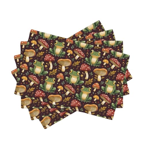 Set de table de salle à manger lavable lot de 4 pièces