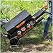Blackstone 2350 On-the-Go 22” Omnivore Flex-Fold Griddle with Locking Hood, Powder Coated Steel, Black