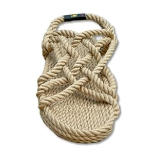 Nomadic State of Mind Rope Sandals, JC Sandals For Men and Women, Unisex, Handmade, Jesus Shoes, Straw Sandals