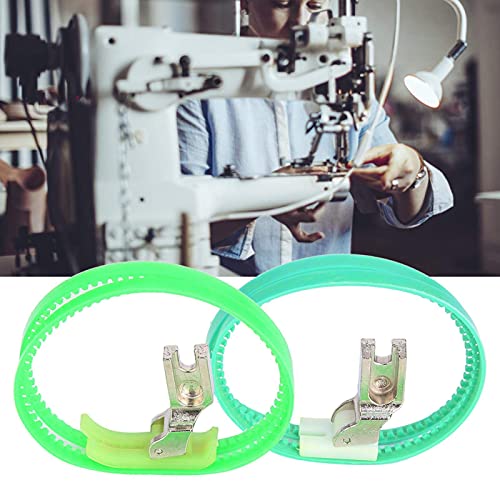 Prensatelas de máquina de coser HERCHR de doble anillo miniatura 2