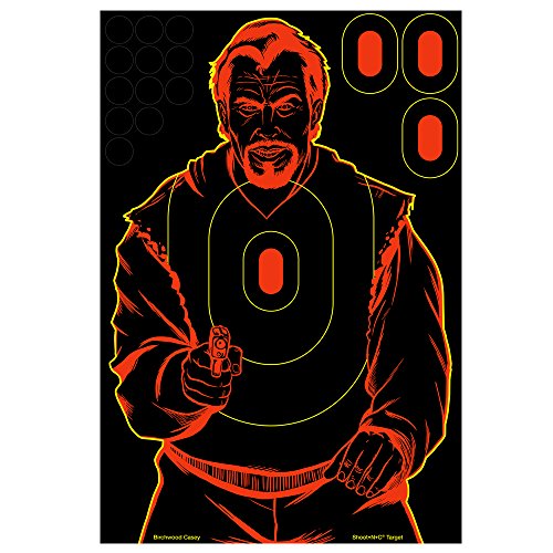 Shoot-N-C Bad Guy Target - Birchwood Casey - 12 Count