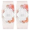 Clinical-Works-Makeup-Remover-Wipes-Bulk-Pack-of-2-100-Facial-Cleaning-Cloths-Removes-Makeup-Mascara-Dirt-and-Oil-Flip-Top-Pack-Collagen-Rosehip Clinical Works Makeup Remover Wipes Bulk Pack- Collagen and Rosehip Facial Cleansing Wipes, 2 Pack