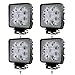 Produktbild LED Scheinwerfer Arbeitsscheinwerfer Arbeitslicht SUV Offroad IP67 Reflektor Rückfahrscheinwerfer ATV, UTV, Offroad, Traktor, LKW (4 Pcs 27w)