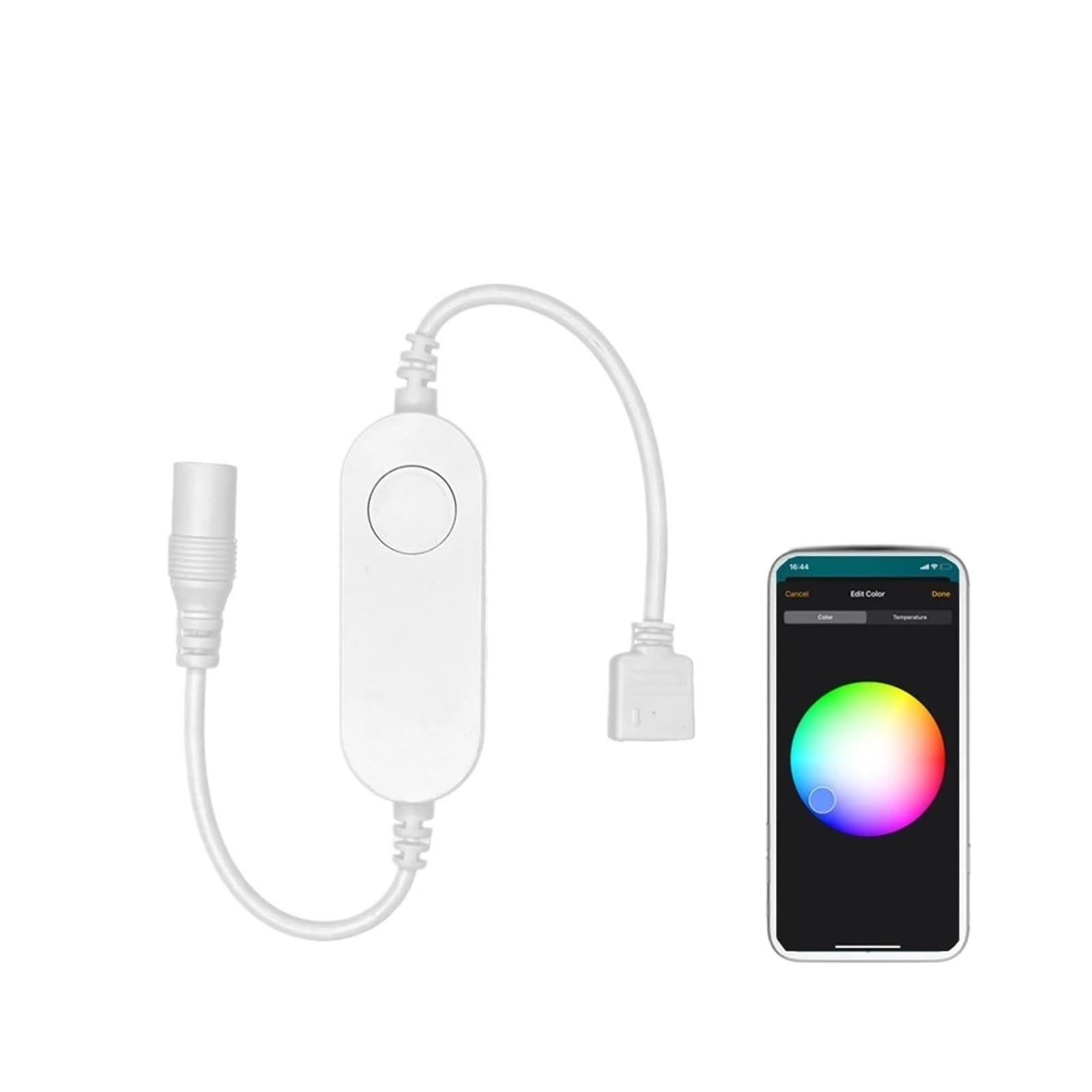 Contrôleur LED intelligent pour créer une ambiance de salon avec commande vocale à distance