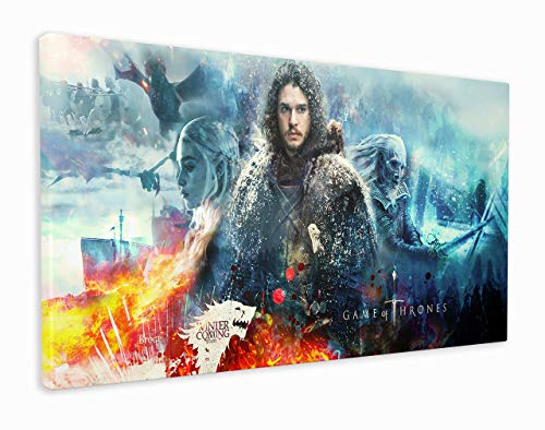 M2M Prints Impression sur toile Game of Thrones (76,2 x 50,8 cm) Cover