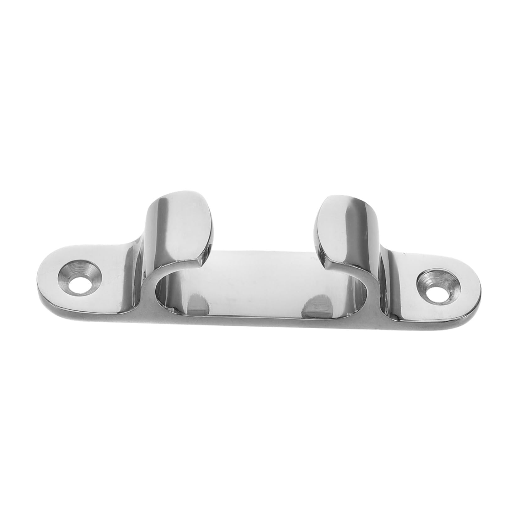 BCOATH Marine Cleat for Kayak 100mm Stainless Steel Boat Dock Cleat Essential Yacht Hardware for Stable Rope Support