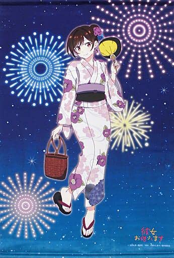 彼女お借りします　水原千鶴　タペストリー　バスタオル Amazon.co.jp: 水原千鶴 彼女、お借りします バスタオル タペストリー