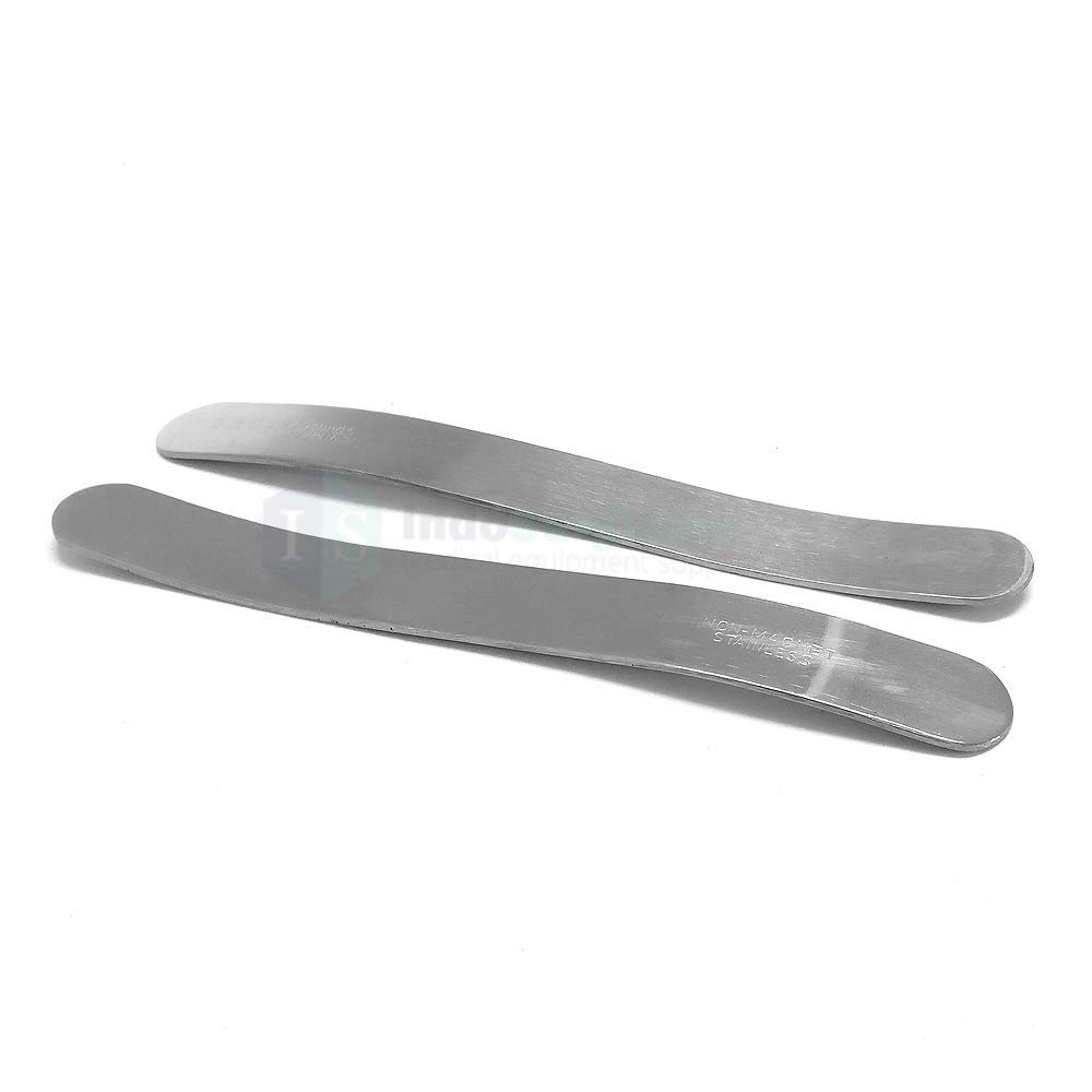 Forgesy Stainless Steel Tongue Depressor - Pack of 2 Pieces