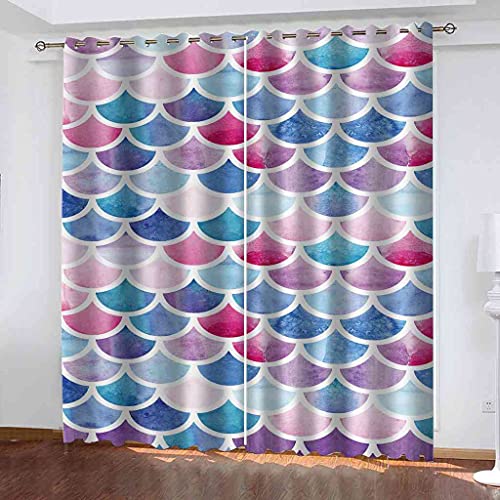 Rideaux occultants enfant polyester 200 cm isolant phonique chambre