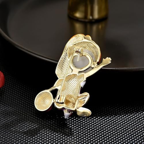Image of Brooches And Pins For Women Fashion Elegant Flower Broches Lady Costume Jewelry Brooch Pins (Little Girl)
