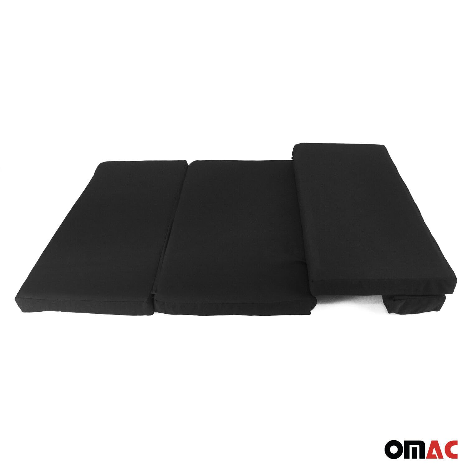 OMAC Camper Bett Fahrerhausbett Matratze kompatibel mit Ford Transit 2006-2014 Polyester Schwarz