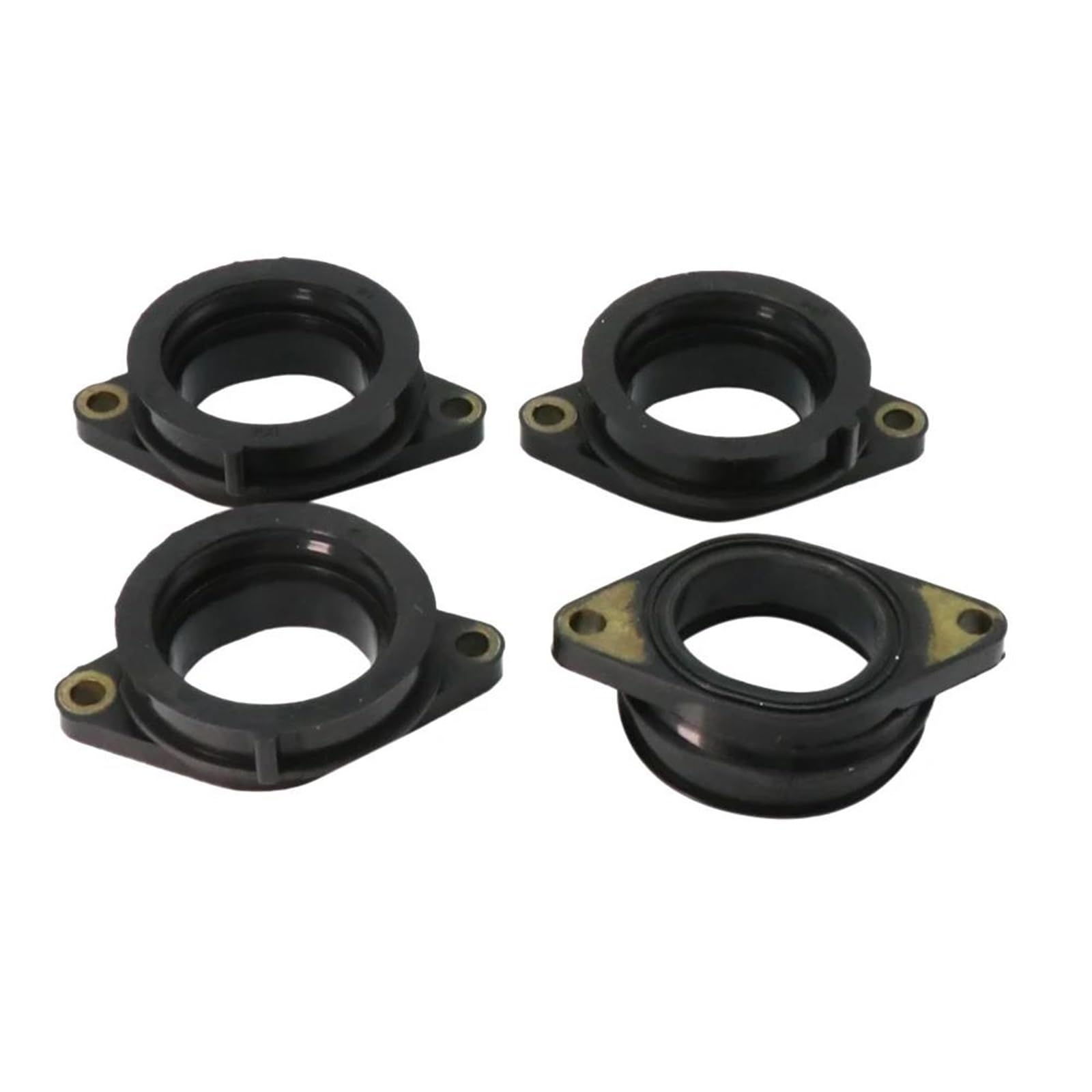 Colector de admisión de carburador para Yamaha YZF-R6, toberas de plástico de admisión, 4 piezas