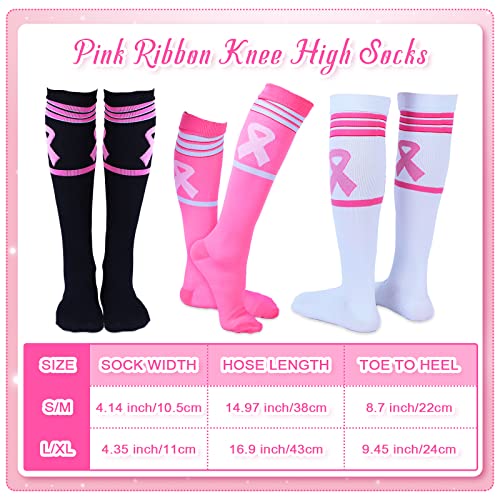 Calcetines de cáncer de mama que evitan el sudor con muñequeras elásticas cómodas 5