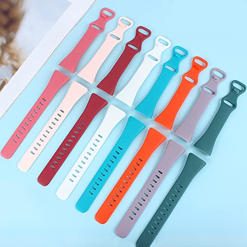 Correa deportiva de silicona compatible con Fitbit Charge 6/5 miniatura 7