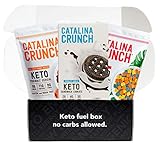 Keto Box: Catalina Crunch Keto Sandwich Cookies, Catalina Keto-Friendly Cereal - Low Carb, Plant...