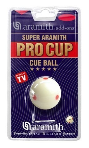 Aramith Pro Cup TV Snooker Cue Ball 2-1/16? Size by Unknown