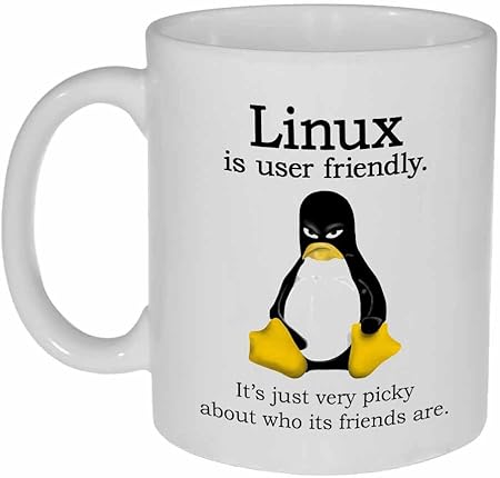 Grumpy Linux Mug