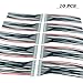 FLY RC 10pcs JST-XH 8S Balance Plug Extension Lead Wire Balance Wire for LiPo Battery Balance Charging (10pcs 8s)