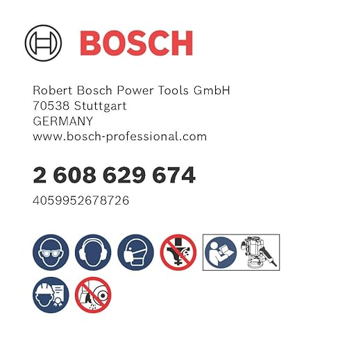 Bosch 1x PRO Bündigfräser mit untenliegendem Führungskugellager (für Weichholz, Hartholz, Ø 12,7 mm, Professional Zubehör Handfräse, Trim Router)