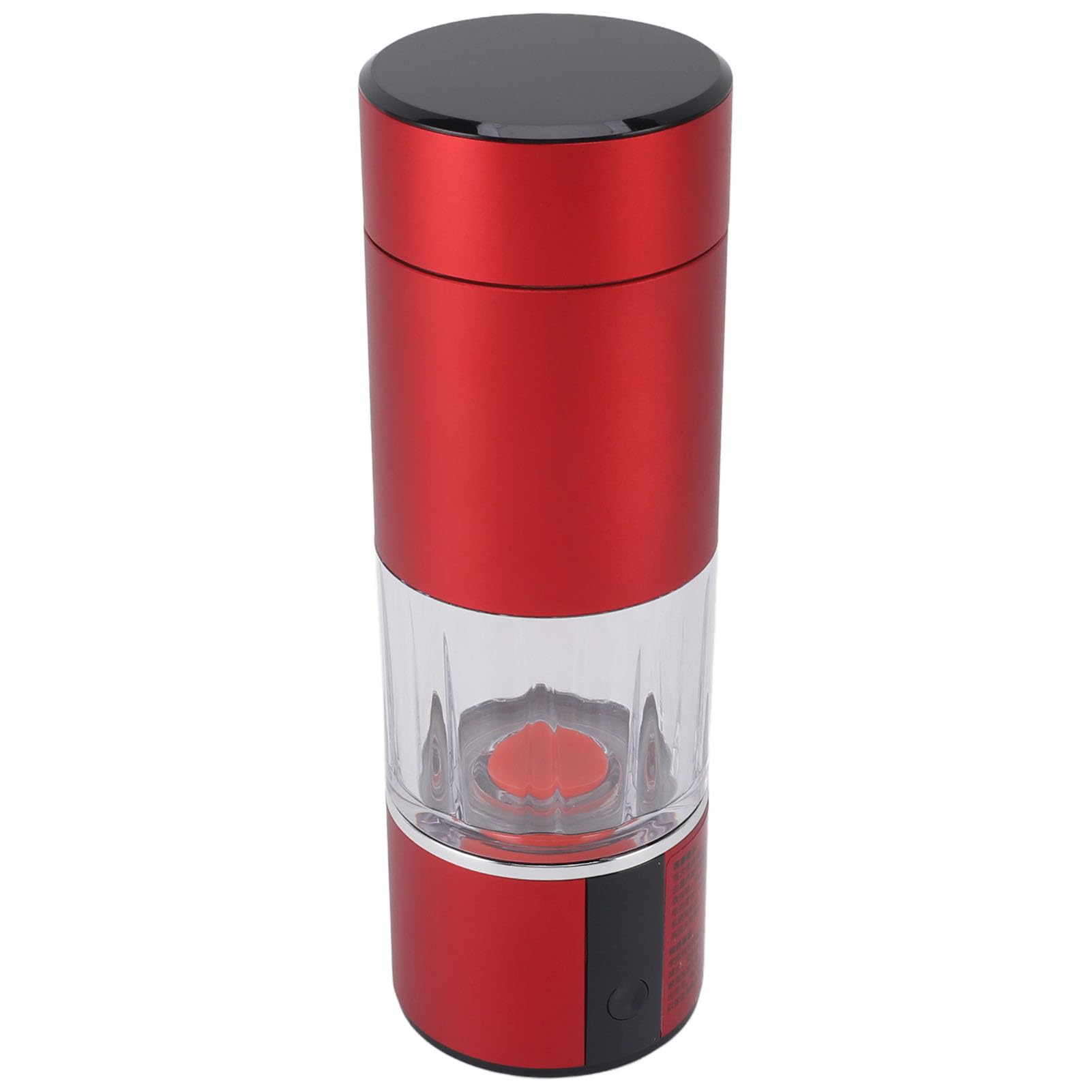 Luocute Botella de Agua de Hidrógeno, 230ML 13520ppb Hidrógeno de Alta Concentración con Tecnología SPE PEM, Indicador LED de Calefacción Termostática de Limpieza Inteligente (rojo)