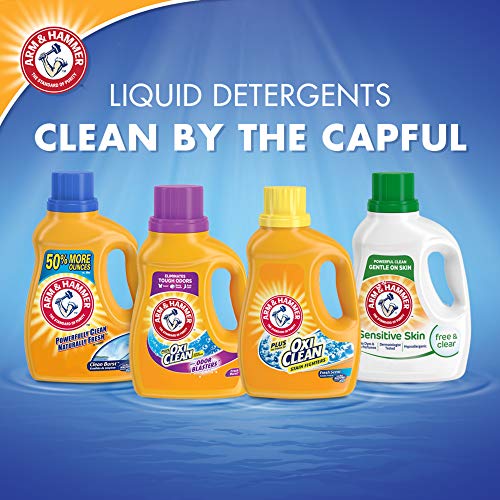 Image of Arm & Hammer Plus OxiClean Odor Blasters Fresh Burst, 70 Loads Liquid Laundry Detergent, 122.5 Fl Oz