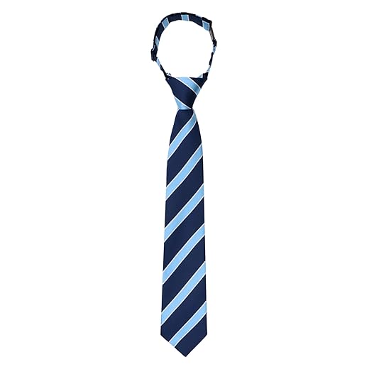 Ties for Boys Kids, Pre-Tied Clip on Tie Stripe Neckties for School Uniforms Graduation Wedding Parties Cosplay Causal