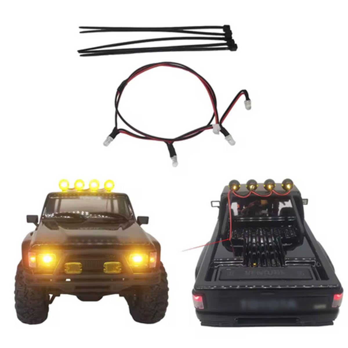 Traxxas 10590-BLUE - 4-Tec 2.0 Underbody LED Light Kit, Blue