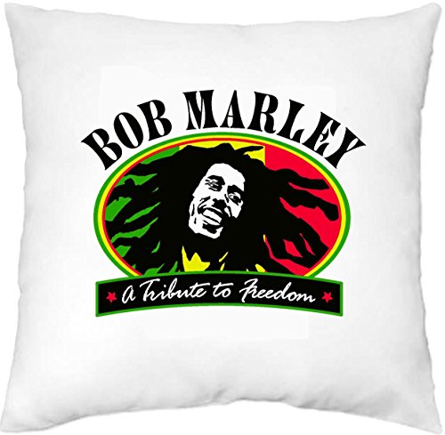 GRAVOPHOTO - Housse de Coussin Bob Marley