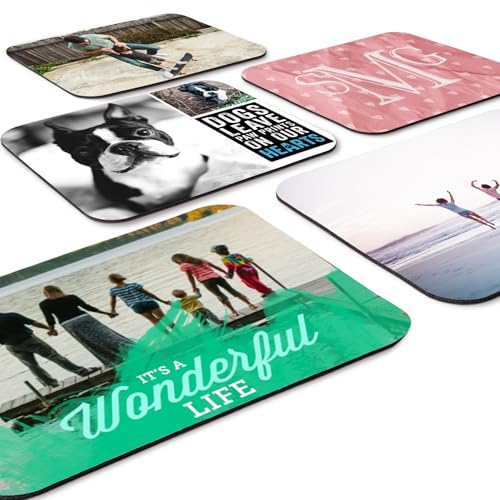 SelfHold Personalised Mouse Mat With Any Photo Logo Artwork | Design Your Own 5mm Rectangular Personalised Gaming Mouse Pad For Gaming lovers Computer enthusiasts Remote workers