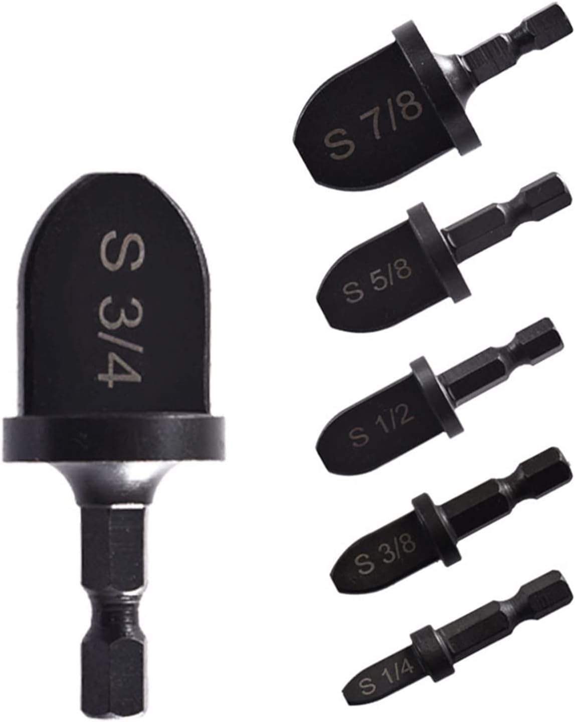 Pipe bender 5/6pcs Hex Shank Imperial Tube Pipe Expander Support for