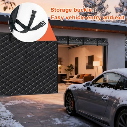 Kit magnétique thermique résistant aux intempéries gris 213 x 274 cm - 8