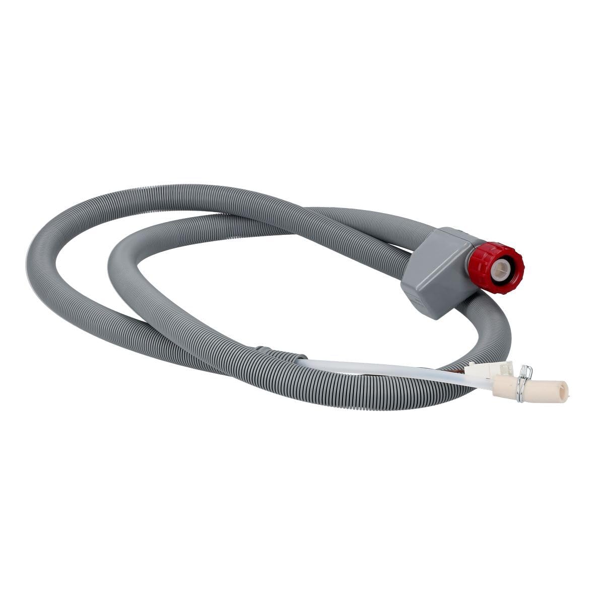 easyPART passend für Beko 1760360300 Zulaufschlauch Aquastop 1,8m für | Geschirrspüler, Sicherheitszulaufschlauch, Grau, Wasserstopsystem, Elektrischer Anschluss, Kompatibel Arçelik