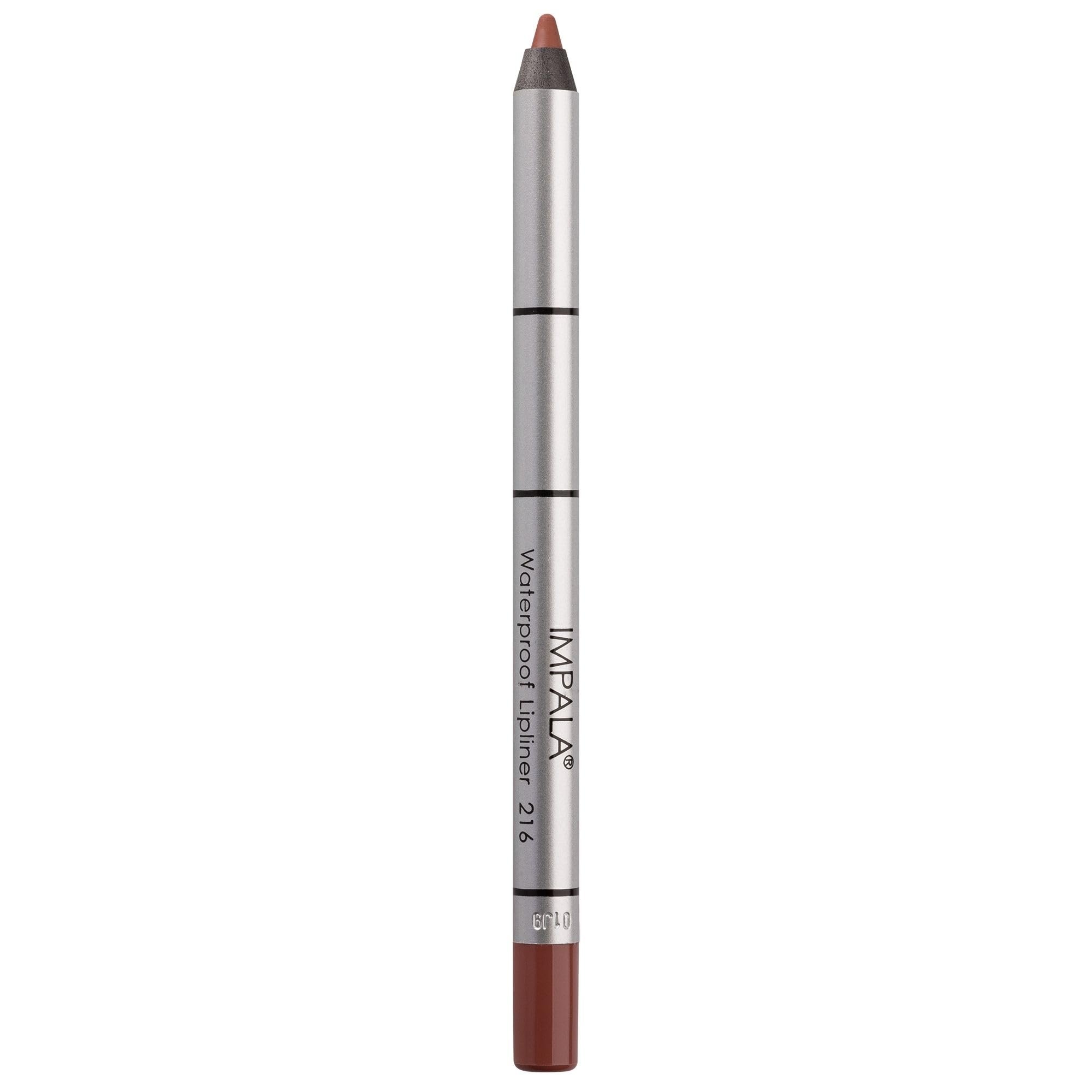 IMPALA | Lápiz de Labios Cremoso Waterproof Color Canela 216 | Perfilador de Labios Permanente | Lápiz Labial Resistente al Agua | Delineador de Labios Larga Duración | Efecto voluminizador