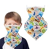 ✨ 【Diseño elaborado】 Nuestras bufandas para niños cuentan con orejas colgantes para brindar a los niños y niñas una protección total sin preocuparse de que se caigan fácilmente. Animales lindos, diseño de patrones de joyería, a tus hijos les encantará mucho.