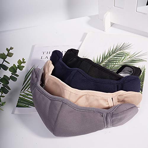 4 Pcs Women Winter Ear Muffs, Reusable Windproof Anti-Dust Warm Earmuffs, Unisex Skiing Riding Outdoor Sport Accessories