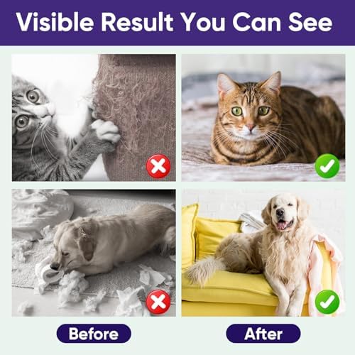 Topkech Cat Deterrent Spray, Cat Repellent Indoor Spray, Effectively