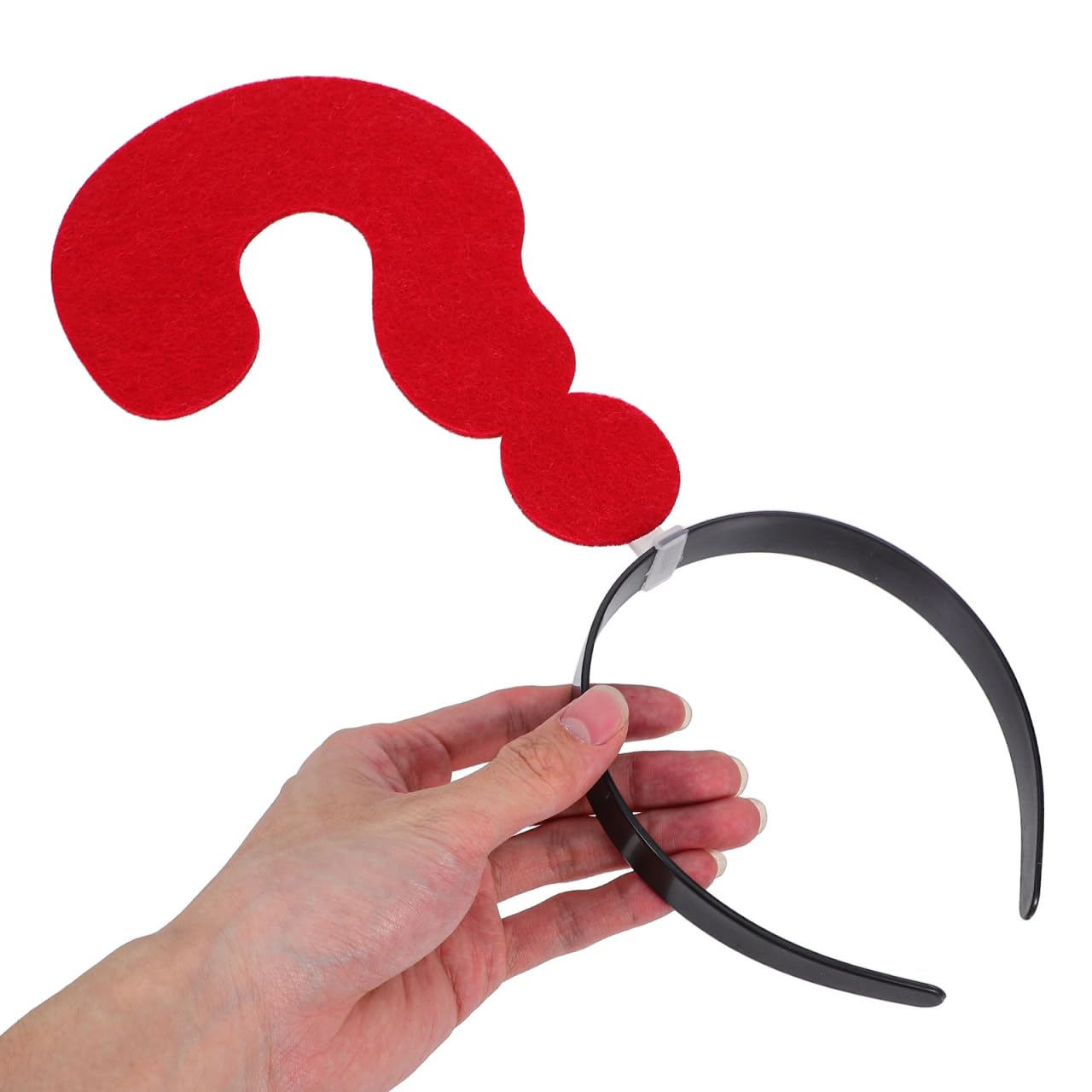Lot De 4 Bandeaux Fantaisie Avec Flèches Points D'Exclamation Et Interrogation Accessoires De Cheveux Élastiques Légers Pour Carnaval Halloween Et Fêtes