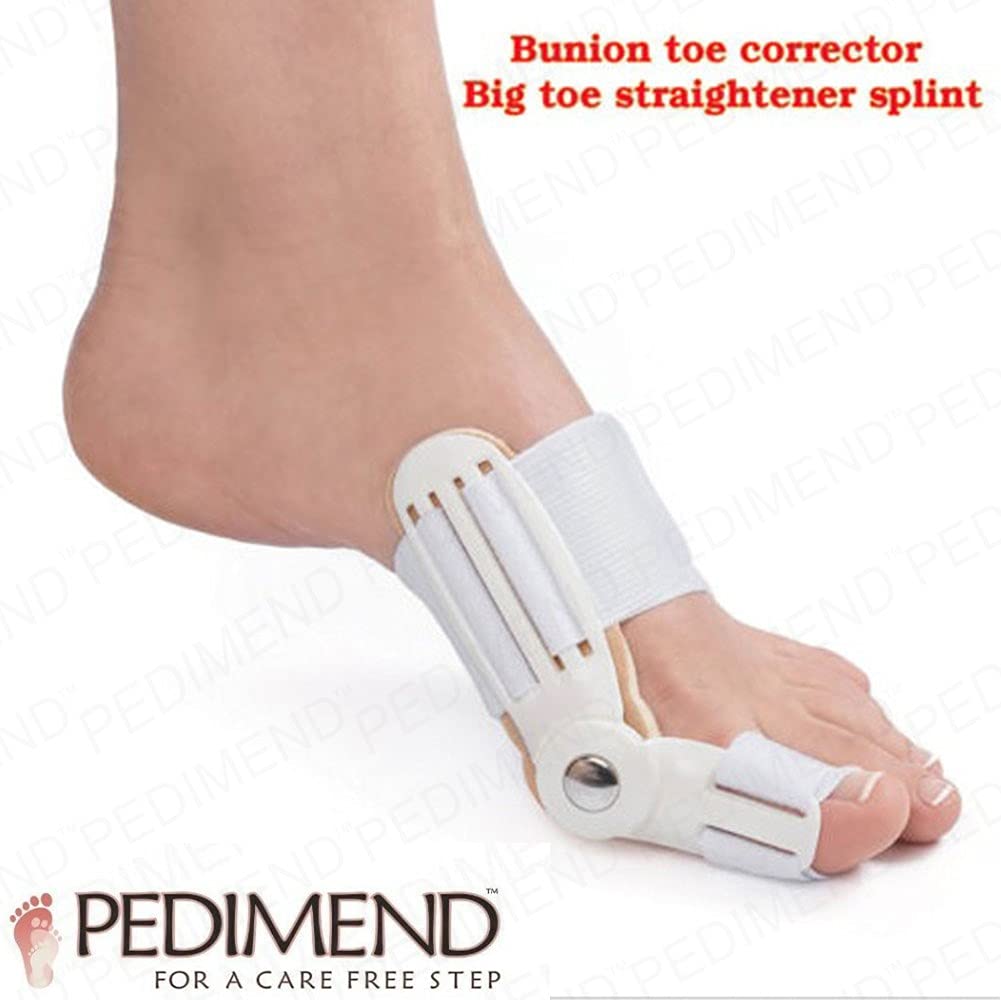 Orthopädische Hallux Valgus Schiene 1 PC von pedimendtm, Hallux Valgus Korrektur Zehen, sanft zu Ihrer natürlichen Position, für Männer und Frauen, eine Größe passend für die meisten, Foot Care