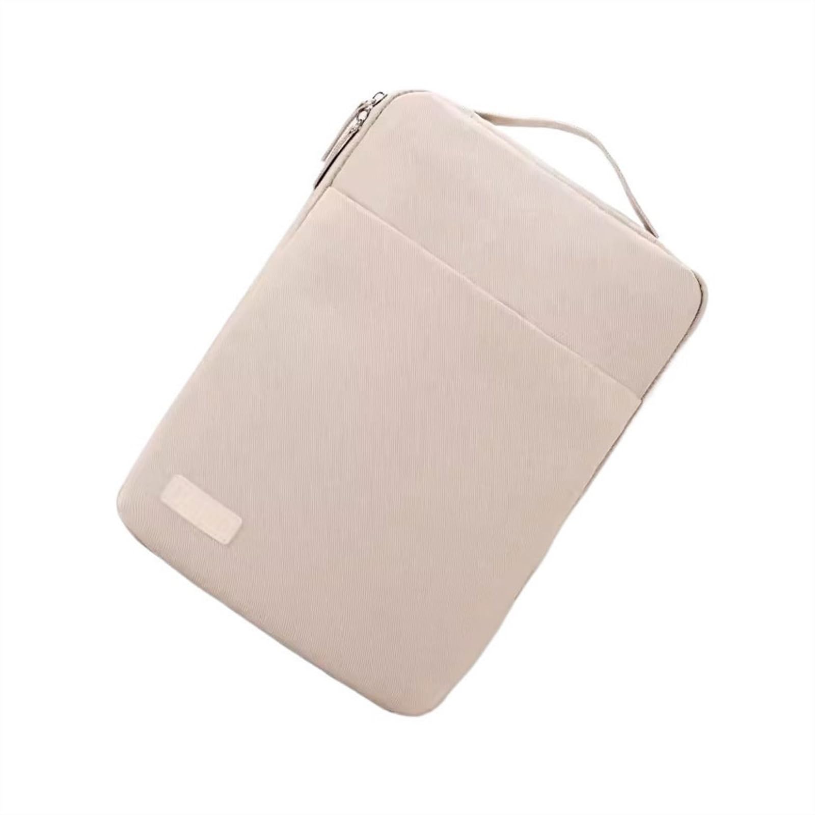 Torba na laptopa o przekątnej ekranu 15,6", prosta przenośna torba ochronna na tablet, modna torba biznesowa na laptopa aktówka khaki
