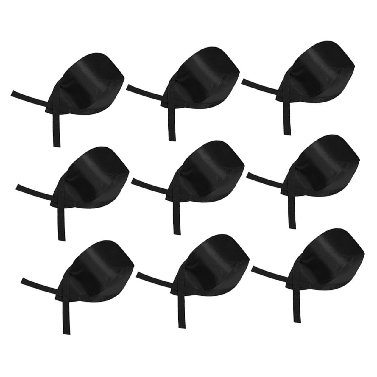 9piezas Gorros De Servicio De Cocina para Chef Restaurante y Catering Unisex De Algodón para Trabajo De Cocina y Uso Diario