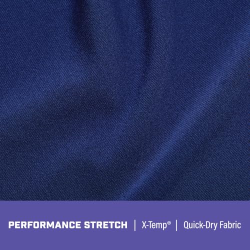 Hanes Men's Stay Dry Pouch Boxer Briefs, Performance Stretch Boxer Brief with Leak Protection, 3-Pack - image 3
