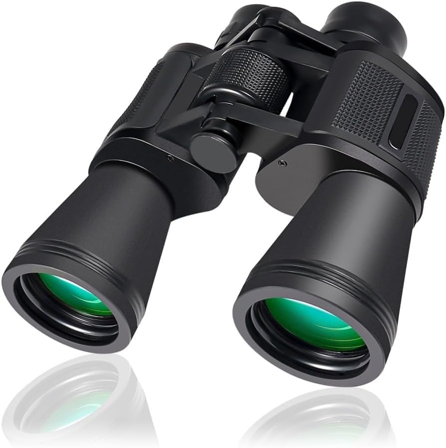20x50 High Power Binoculars for Adults with Low Light Night Vision,Military Compact HD Professional/Daily Waterproof Binoculars for Bird Watching Hunting/Traveling/Outdoor-image-14