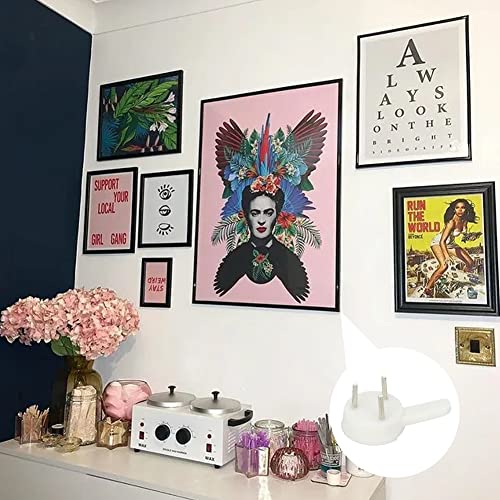 Image of Utoolmart 20Pcs Hardwall Hanger for Hardware, Fasteners & Hooks Wall Mount Non-Mark Hook Picture Photo Frame Hangers