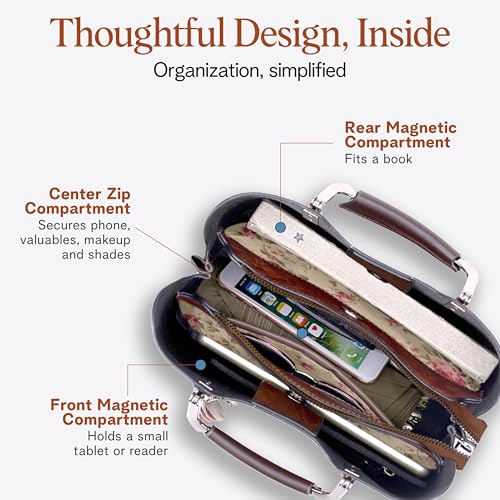 Image of Small Vegan Leather Purses for Women, Faux Leather Handbags for women, Top Handle Handbags, Satchel Purse