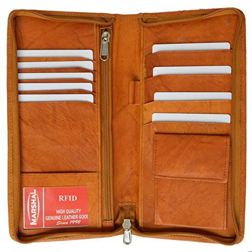 Porte-passeport familial en cuir véritable pour des voyages sereins en famille